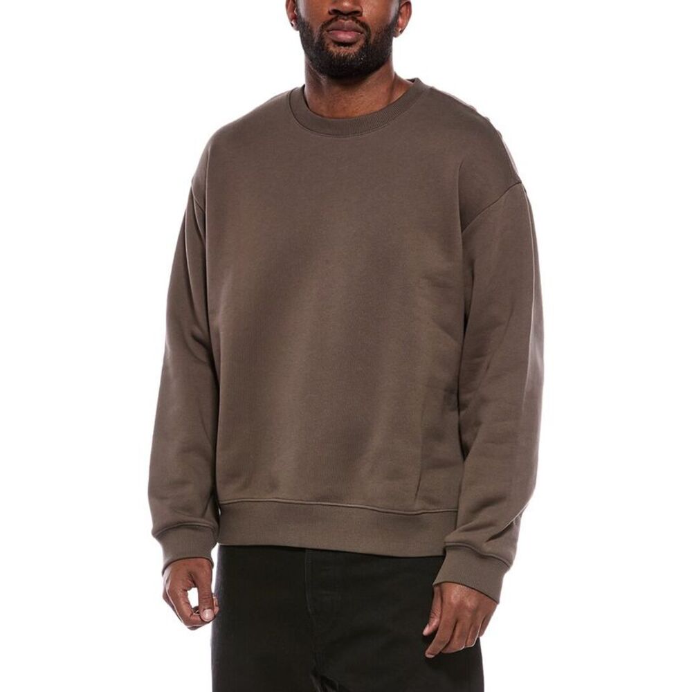 Nn.07 Mens  David Crewneck Sweatshirt, Brown